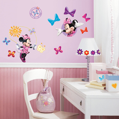 Minnie Bow-Tique Wandsticker - Micky Maus & Freunde - RoomMates Minnie Bow-Tique Wandsticker - Micky Maus & Freunde - RoomMates