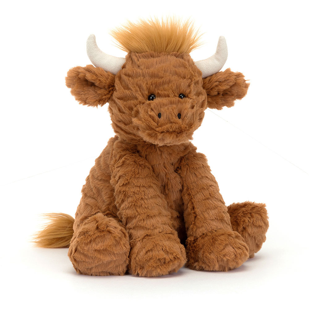 Jellycat Fuddlewuddle Highland Cow - Soft Cuddly Toy Jellycat Fuddlewuddle Highland Cow - Soft Cuddly Toy