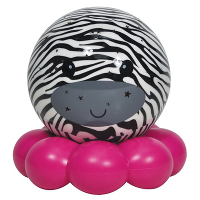 Dreamz To Go Zoo Friendz - zebra - magic LED night light - by cloud b