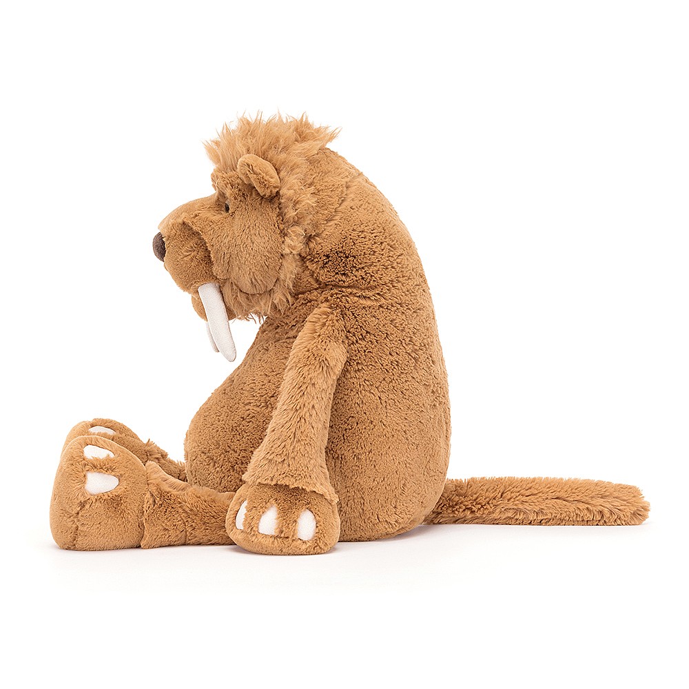Jellycat Cuddly Toy Sabre Tooth Tiger - Stellan Sabre Tooth Tiger (Plush Toy) Jellycat Cuddly Toy Sabre Tooth Tiger - Stellan Sabre Tooth Tiger (Plush Toy) - Produktbild 2