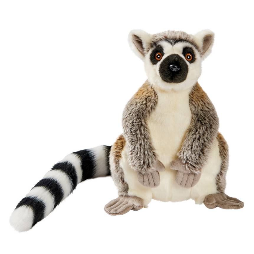 Lemur Kuscheltier - Anima Plüschfigur sitzend