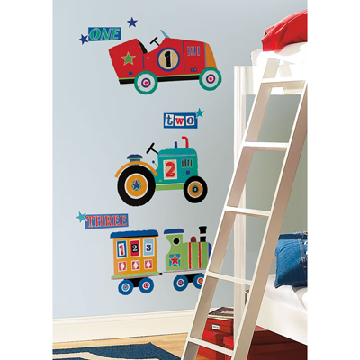 Transportation Giant Peel & Stick Wandbild - RoomMates for KiDS