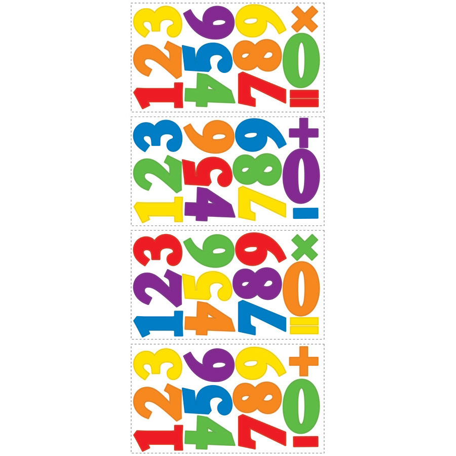 Colourful Numbers Wandsticker - RoomMates for KiDS Colourful Numbers Wandsticker - RoomMates for KiDS - Produktbild 2