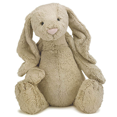 Bashful beige bunny BIG - cuddly toy from Jellycat