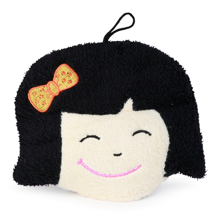 Kids washcloth chinese boy, cotton terry cloth - Egmont Toys