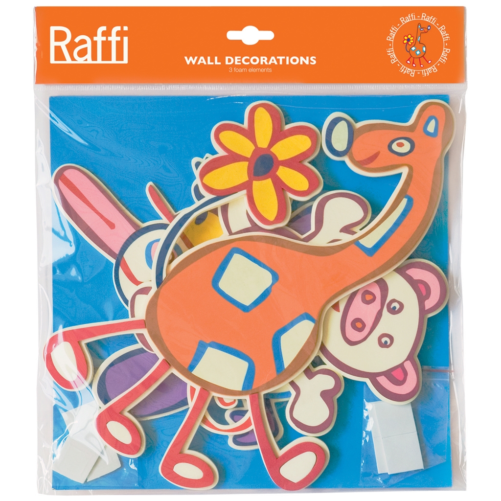 Raffi Junior 3-teilige Wanddekoration - Decofun Raffi Junior 3-teilige Wanddekoration - Decofun - Produktbild 2