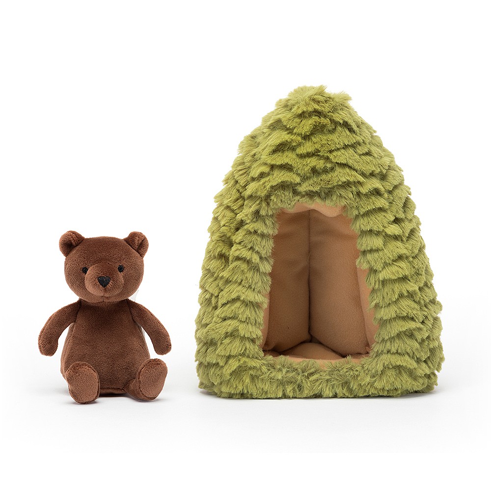 Jellycat Forest Fauna Bear - Soft Cuddly Toy Jellycat Forest Fauna Bear - Soft Cuddly Toy