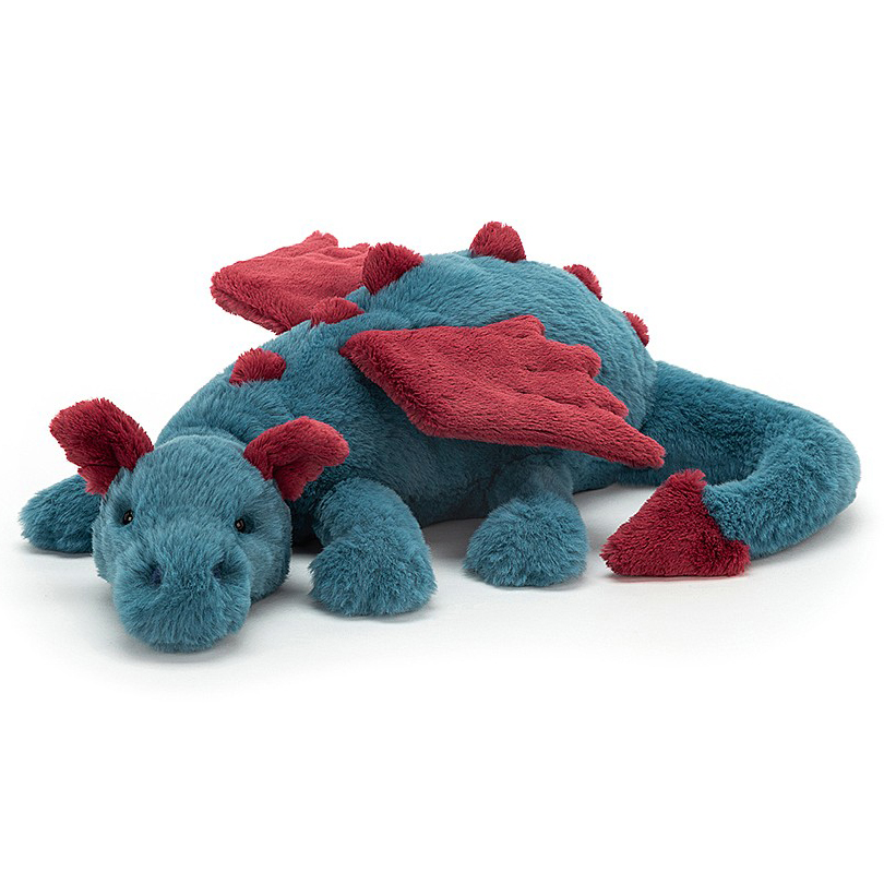 Drache - Jellycat Plüschfigur Dexter Dragon Large