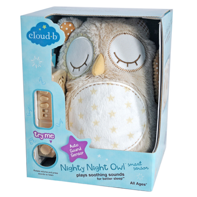 Einschlafhilfe Eule - Nighty Night Owl smart sensor von cloud b Einschlafhilfe Eule - Nighty Night Owl smart sensor von cloud b - Produktbild 3