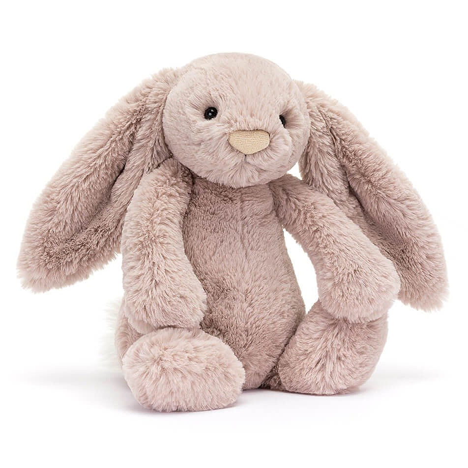 Jellycat Bashful Luxe Bunny Rosa Original - Soft Cuddly Toy Jellycat Bashful Luxe Bunny Rosa Original - Soft Cuddly Toy