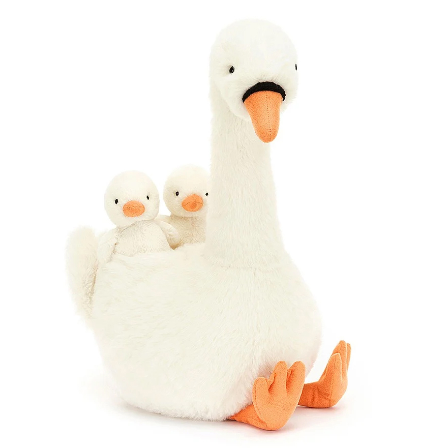 Jellycat Featherful Swan - Soft Cuddly Toy Jellycat Featherful Swan - Soft Cuddly Toy