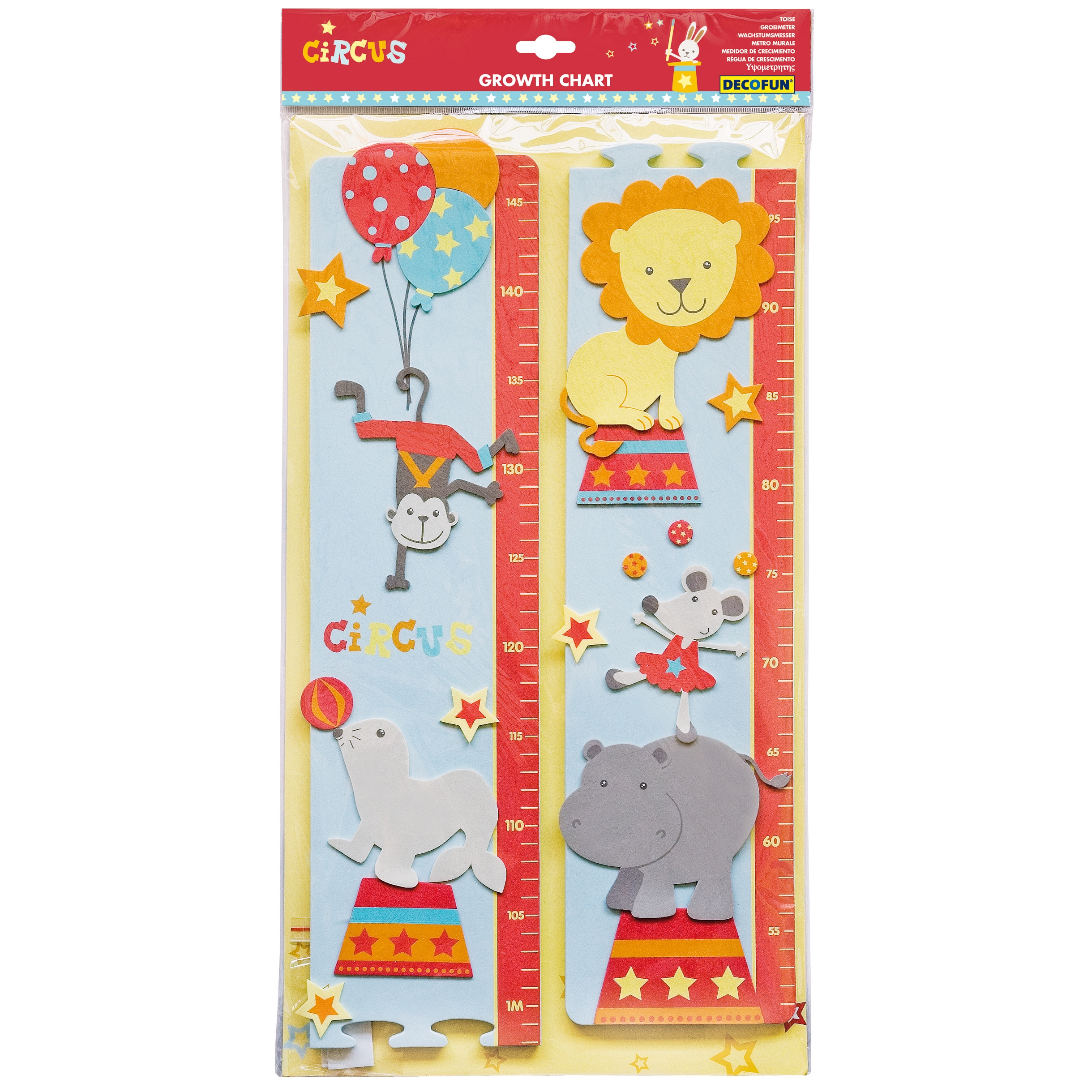 Circus Wachstumsmesser - Decofun Circus Wachstumsmesser - Decofun - Produktbild 2