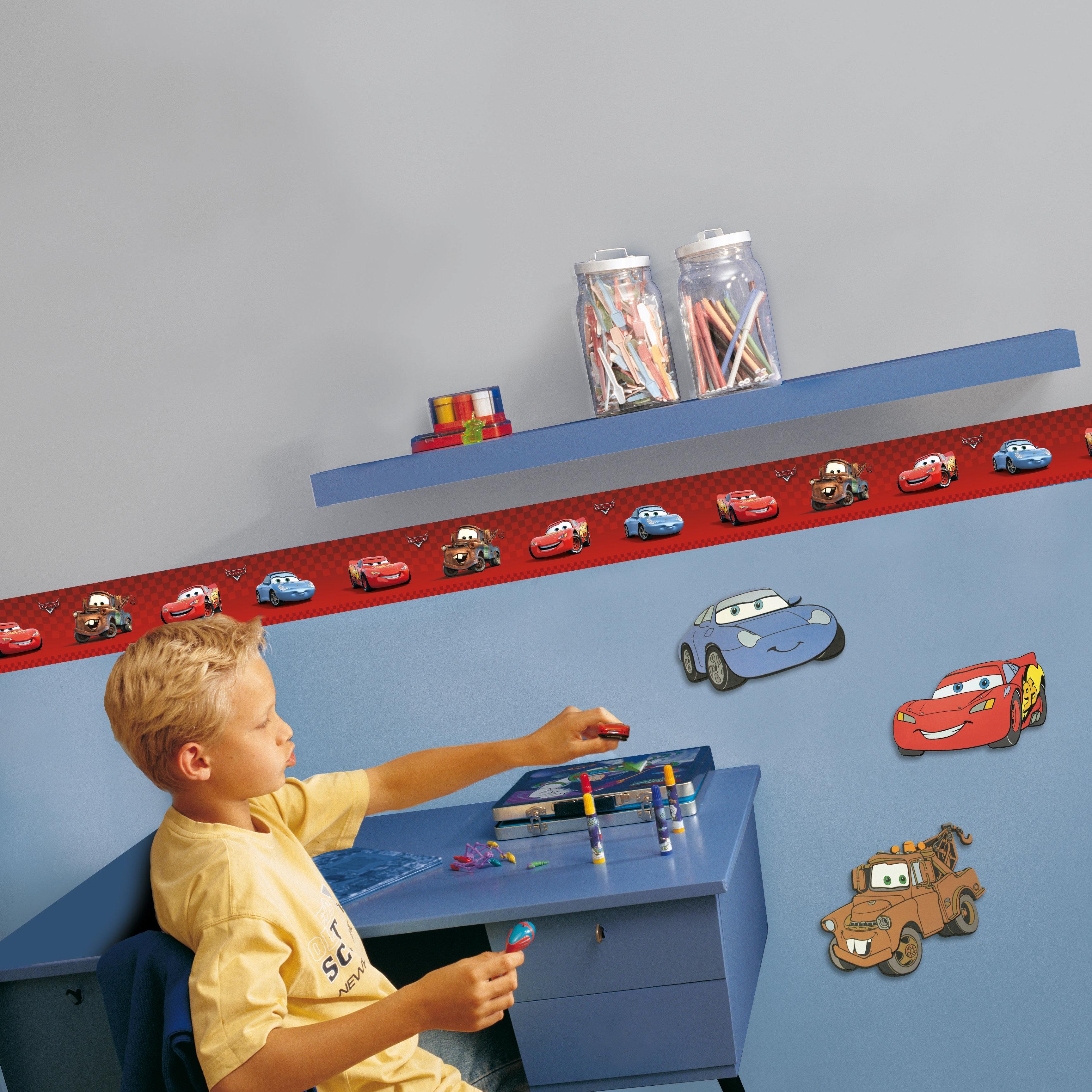 Pixar Cars wall decoration, three pcs. - Decofun - Produktbild 3