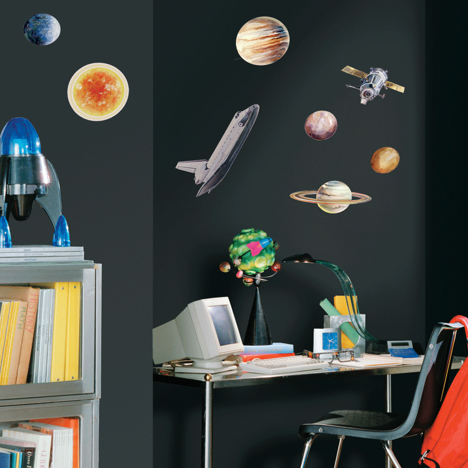 Space Travel Wandsticker - RoomMates for KiDS Space Travel Wandsticker - RoomMates for KiDS