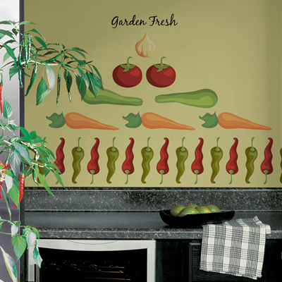 Garden fresh appliques - RoomMates Garden fresh appliques - RoomMates
