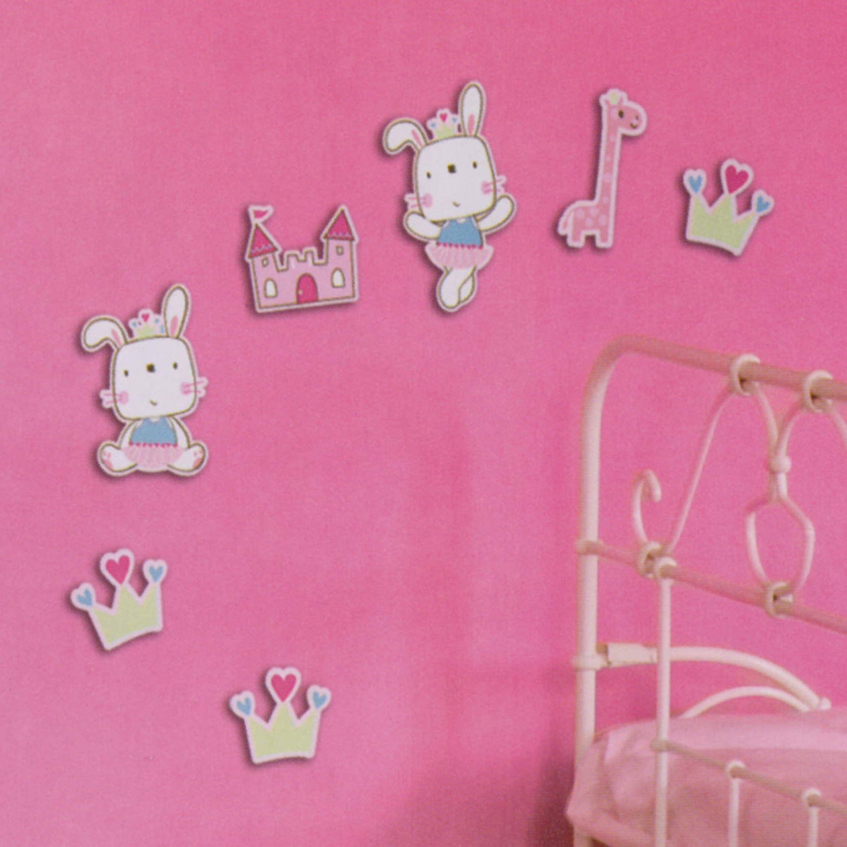Funny Bunny mini Wanddekoration - Decofun - Produktbild 3