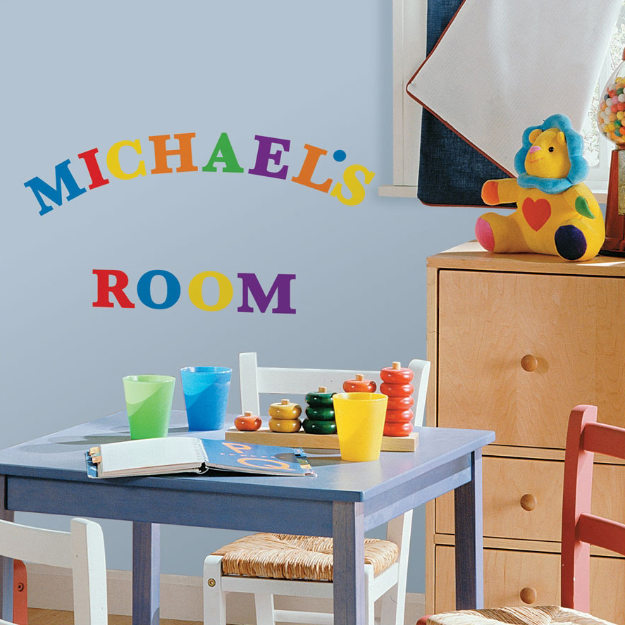 Colourful Alphabet Wandsticker - RoomMates for KiDS Colourful Alphabet Wandsticker - RoomMates for KiDS