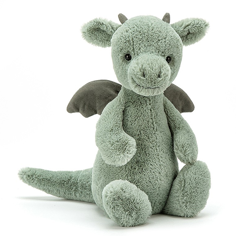 Jellycat Bashful Dragon Little - Soft Cuddly Toy Jellycat Bashful Dragon Little - Soft Cuddly Toy