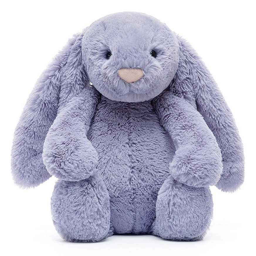 Jellycat Cuddly Toy Bunny - Bashful Viola Bunny (Original, Plush Toy) Jellycat Cuddly Toy Bunny - Bashful Viola Bunny (Original, Plush Toy) - Produktbild 4