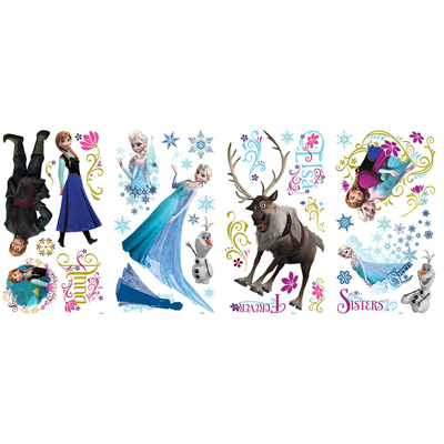 Disney Frozen the snow queen Wall Decals - RoomMates for KiDS Disney Frozen the snow queen Wall Decals - RoomMates for KiDS - Produktbild 2