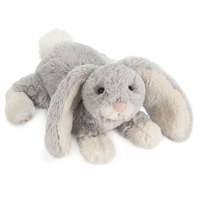 Loppy silver bunny medium - cuddly toy from Jellycat