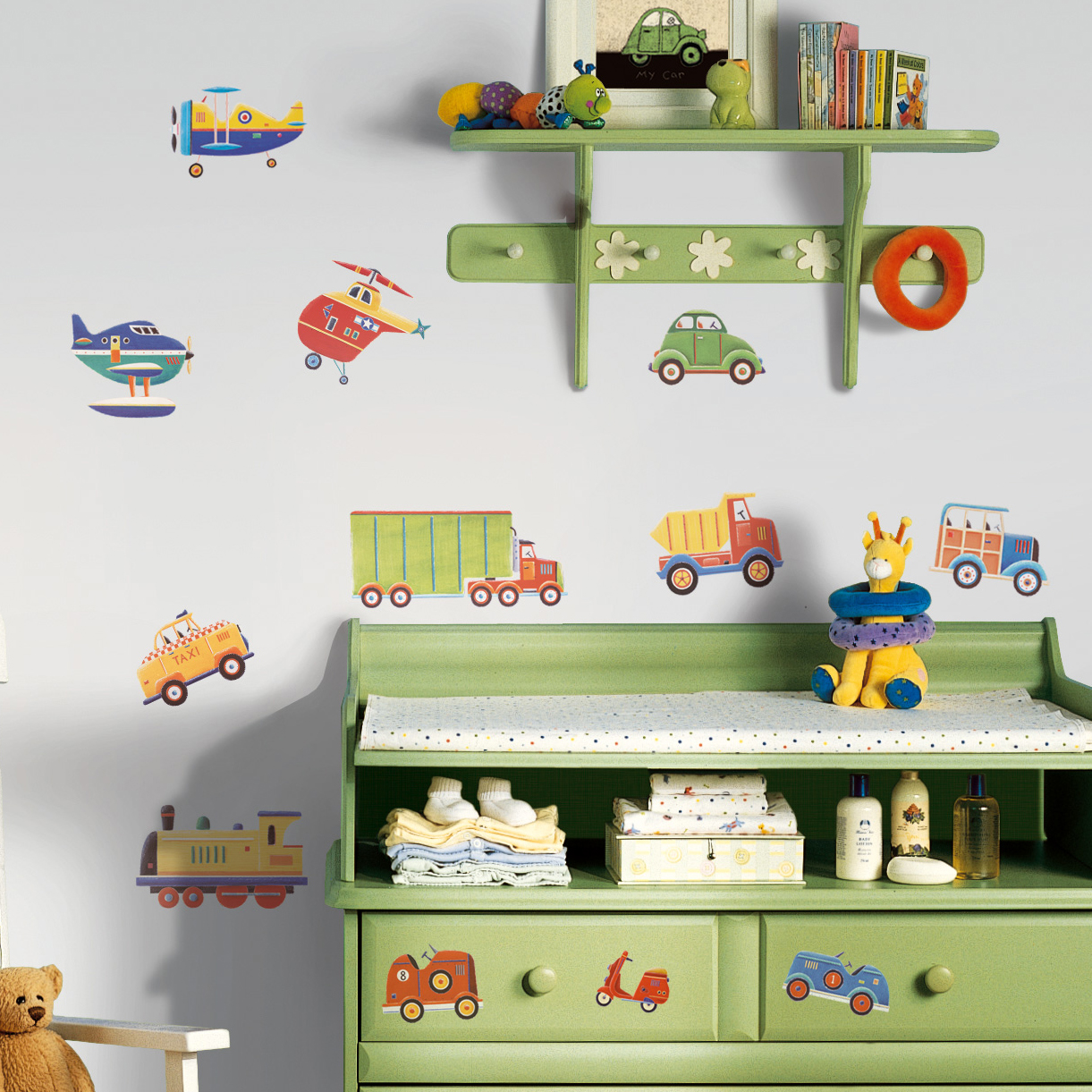 Transportation Wandsticker - RoomMates for KiDS Transportation Wandsticker - RoomMates for KiDS