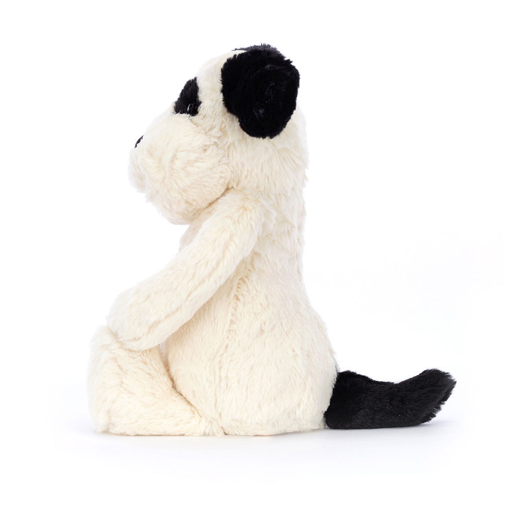 Jellycat Cuddly Toy Puppy - Bashful Black & Cream Puppy (Original, Plush Toy) Jellycat Cuddly Toy Puppy - Bashful Black & Cream Puppy (Original, Plush Toy) - Produktbild 2