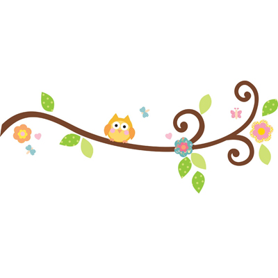 Scroll Tree Branch Wall Decals - RoomMates for KiDS Scroll Tree Branch Wall Decals - RoomMates for KiDS - Produktbild 2