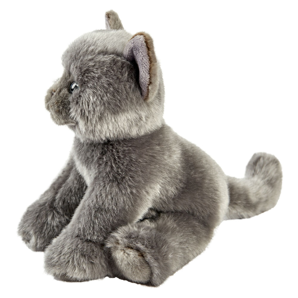Kartäuser Katze Kuscheltier - Anima Plüschfigur Chartreux grau sitzend - Produktbild 3