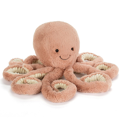 Krake - Jellycat Plüschfigur Odell Octopus Little