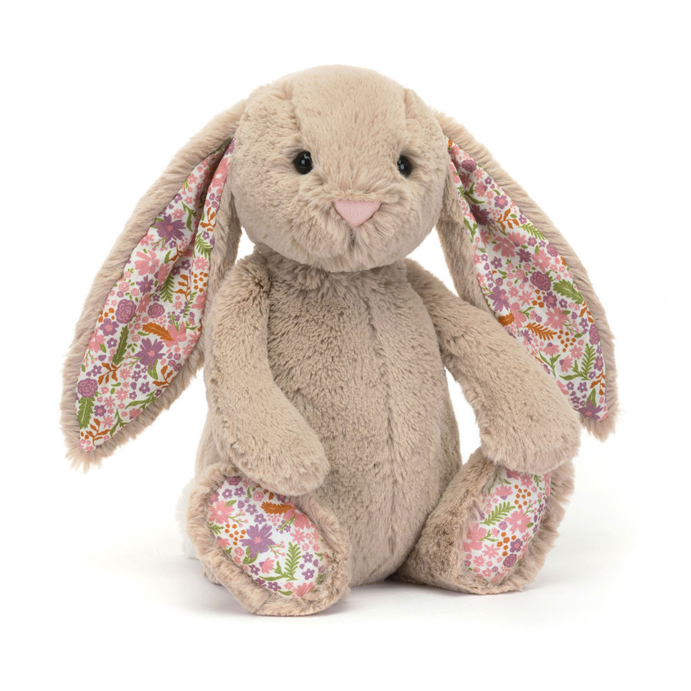 Jellycat Blossom Beige Bunny Petal Original - Soft Cuddly Toy Jellycat Blossom Beige Bunny Petal Original - Soft Cuddly Toy