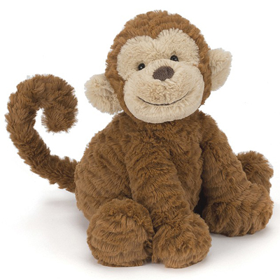 Affe - Jellycat Plüschfigur Fuddlewuddle Monkey Medium