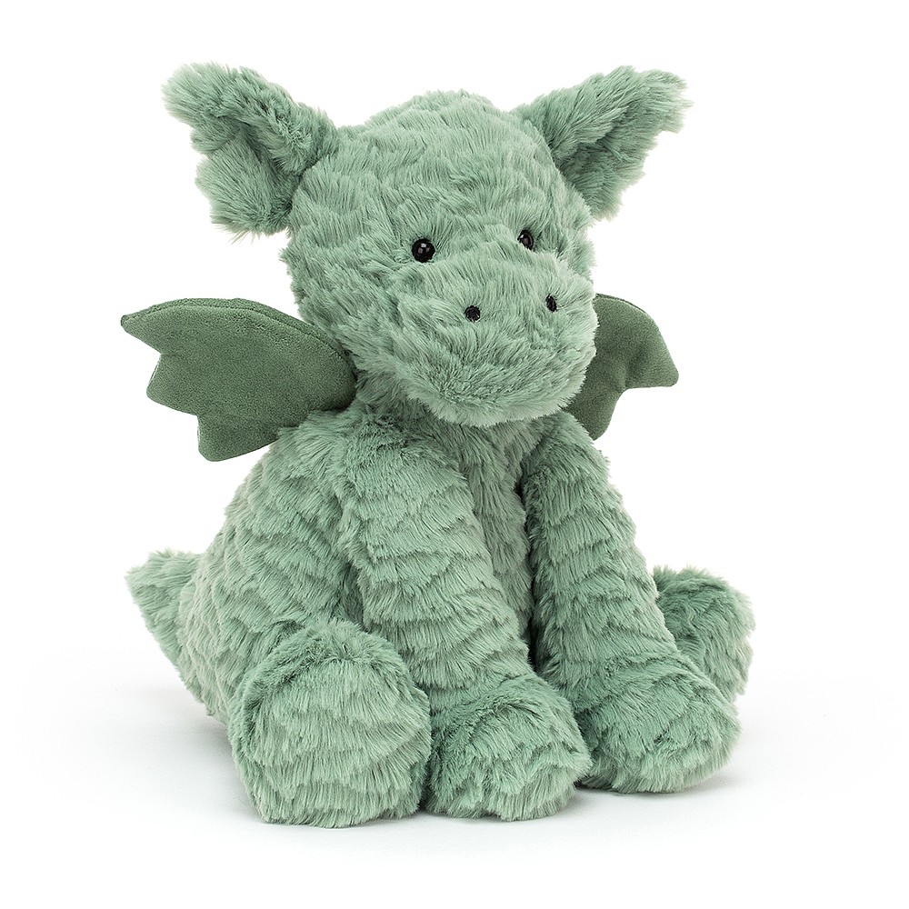 Jellycat Fuddlewuddle Dragon Medium - Soft Cuddly Toy Jellycat Fuddlewuddle Dragon Medium - Soft Cuddly Toy