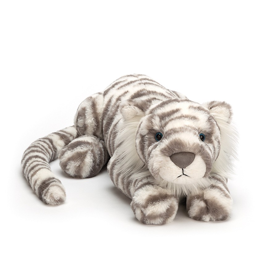 Schneetiger - Jellycat Plüschfigur Sacha Snow Tiger