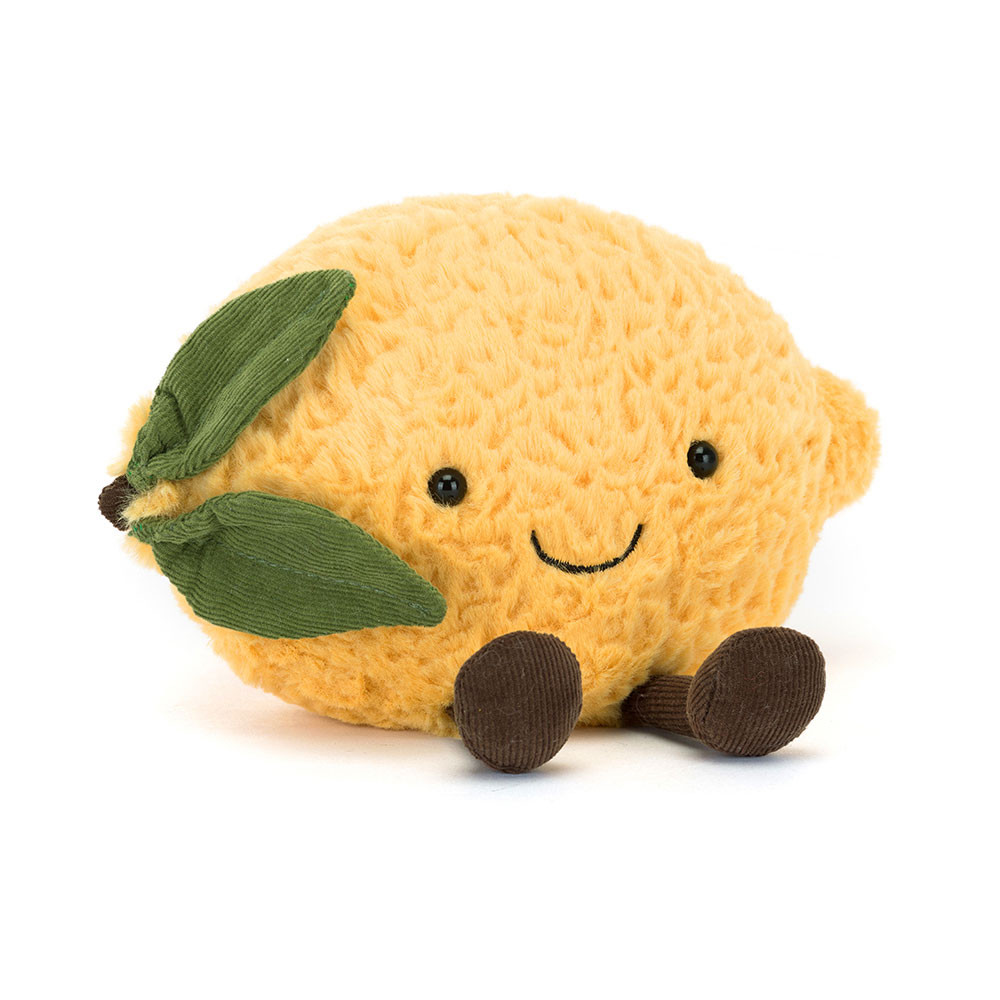 Jellycat Amuseables Lemon Small - Soft Cuddly Toy Jellycat Amuseables Lemon Small - Soft Cuddly Toy