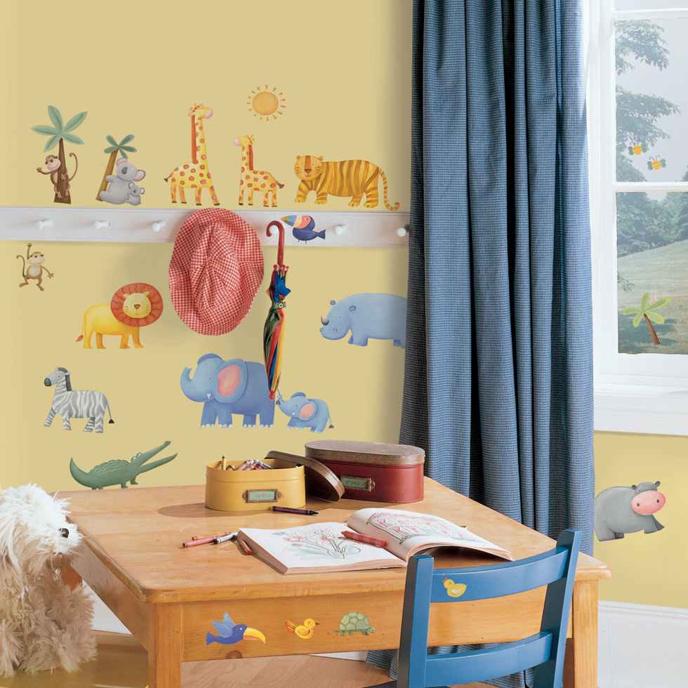 Jungle Adventure Wandsticker - RoomMates for KiDS Jungle Adventure Wandsticker - RoomMates for KiDS