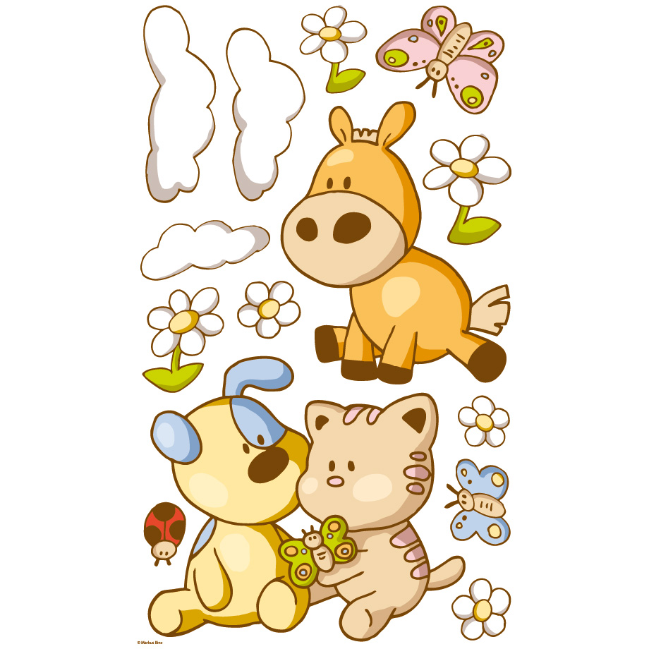 Petting zoo appliques - Dinico Petting zoo appliques - Dinico - Produktbild 5