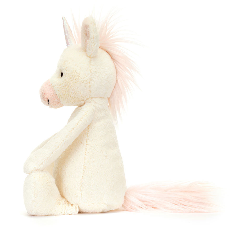 Jellycat Cuddly Toy Unicorn - Bashful Unicorn (Original, Plush Toy) Jellycat Cuddly Toy Unicorn - Bashful Unicorn (Original, Plush Toy) - Produktbild 3