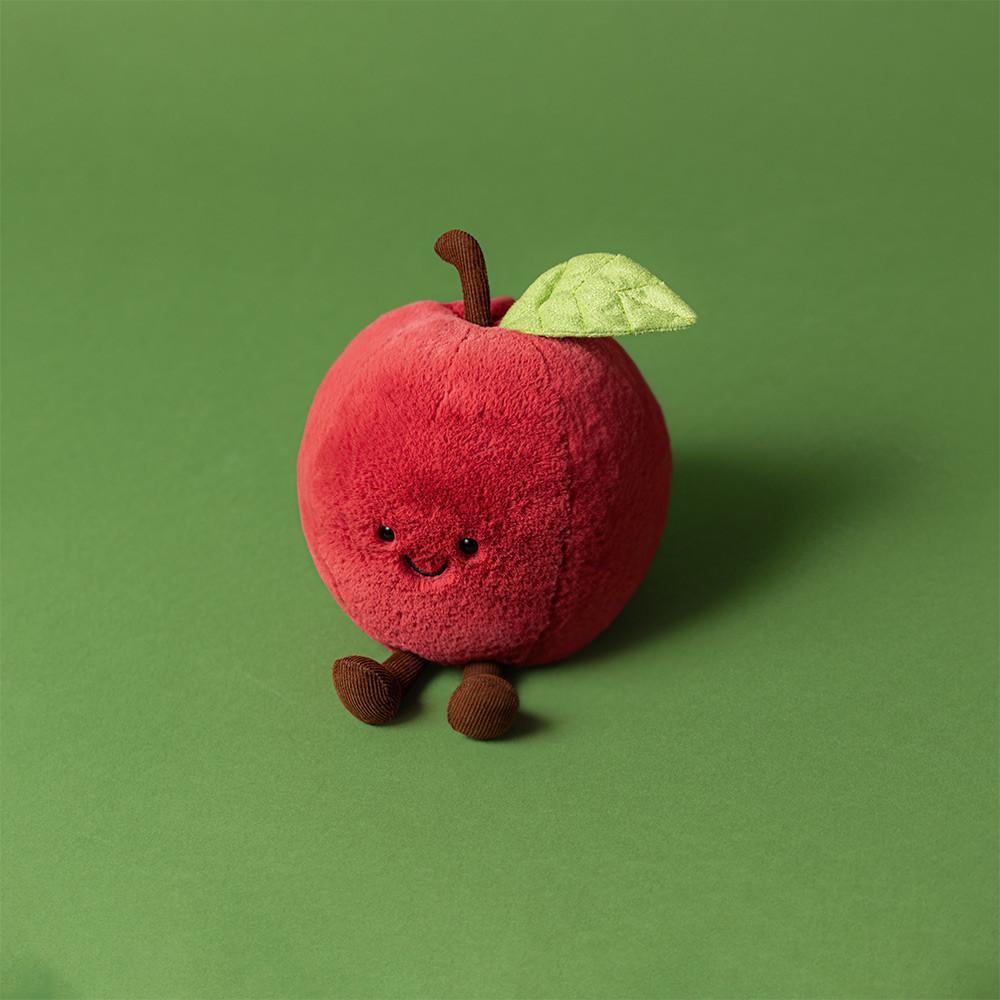 Jellycat Cuddly Toy Apple - Amuseables Apple (Plush Toy) Jellycat Cuddly Toy Apple - Amuseables Apple (Plush Toy) - Produktbild 2