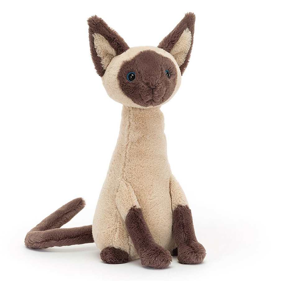 Jellycat Iris Siamese Cat - Soft Cuddly Toy Jellycat Iris Siamese Cat - Soft Cuddly Toy