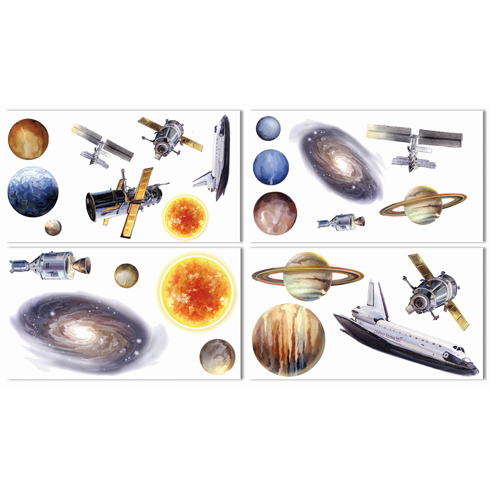 Space Travel Wandsticker - RoomMates for KiDS - Produktbild 2
