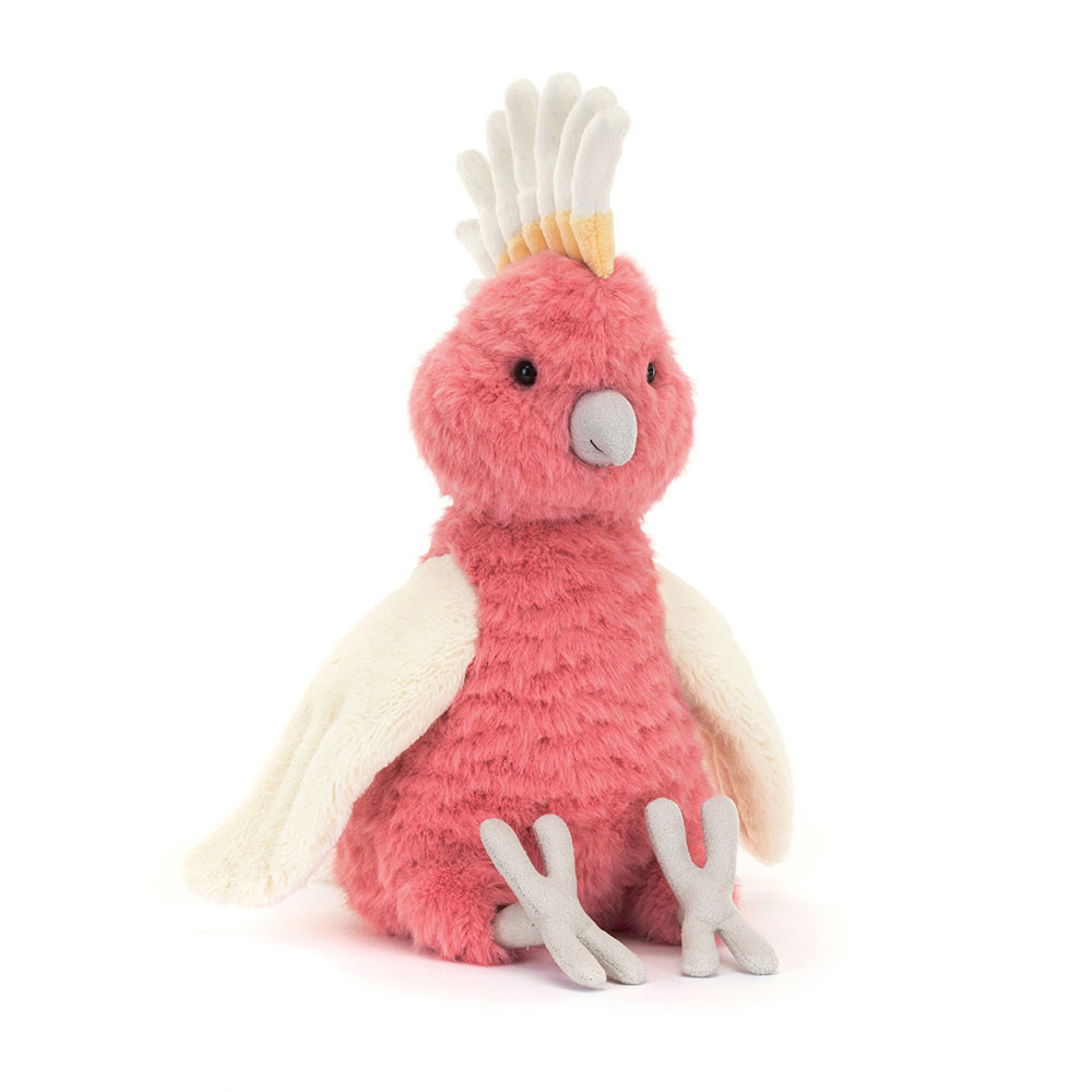Jellycat Squawkatoo - cockatoo plush