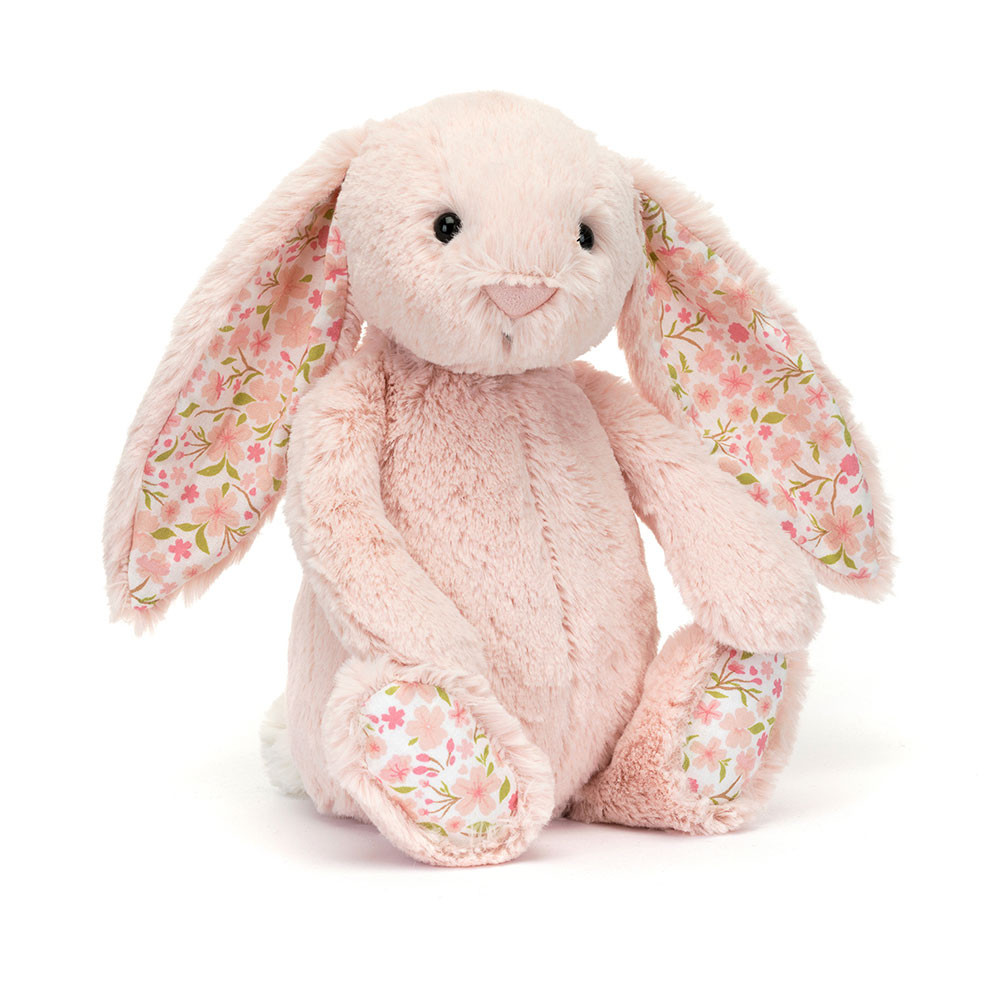 Jellycat Cuddly Toy Rabbit - Blossom Blush Bunny Cherry (Original, Plush Toy) Jellycat Blossom Blush Bunny Cherry - rabbit (Original)