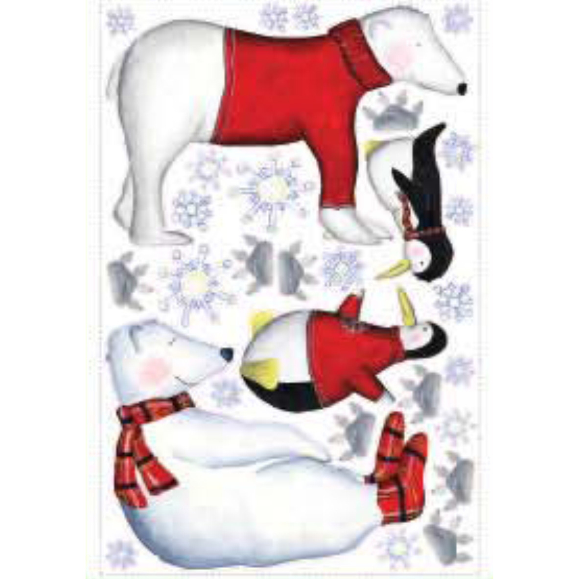 Polar bear & friends mural - RoomMates for KiDS Polar bear & friends mural - RoomMates for KiDS - Produktbild 3