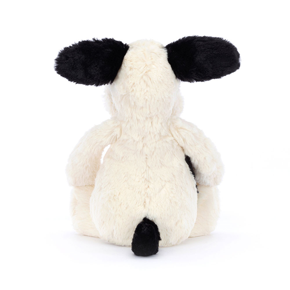 Jellycat Cuddly Toy Puppy - Bashful Black & Cream Puppy (Original, Plush Toy) Jellycat Cuddly Toy Puppy - Bashful Black & Cream Puppy (Original, Plush Toy) - Produktbild 3
