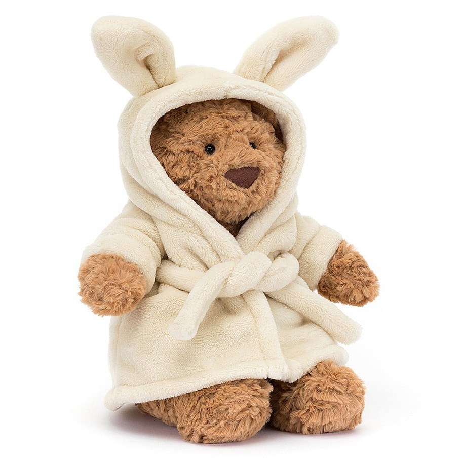 Bär - Jellycat Plüschfigur Bartholomew Bear Bathrobe