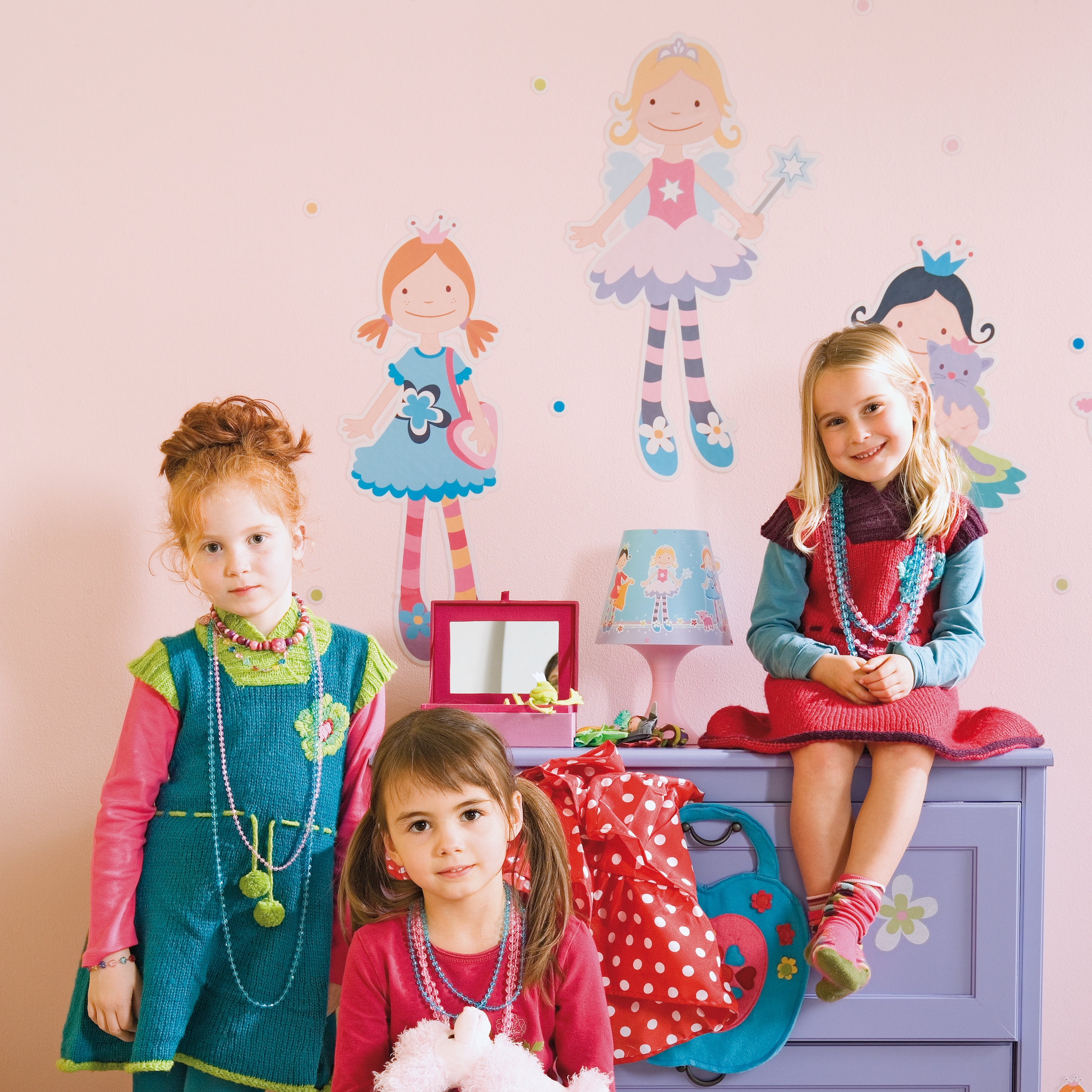 Zi Za Zou 3-teilige Wanddekoration - Decofun Zi Za Zou 3-teilige Wanddekoration - Decofun - Produktbild 3