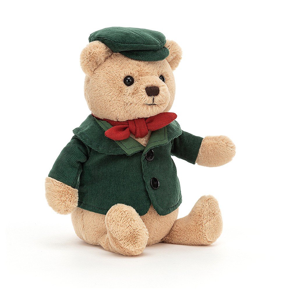Dickensian Bear - cuddly toy from Jellycat