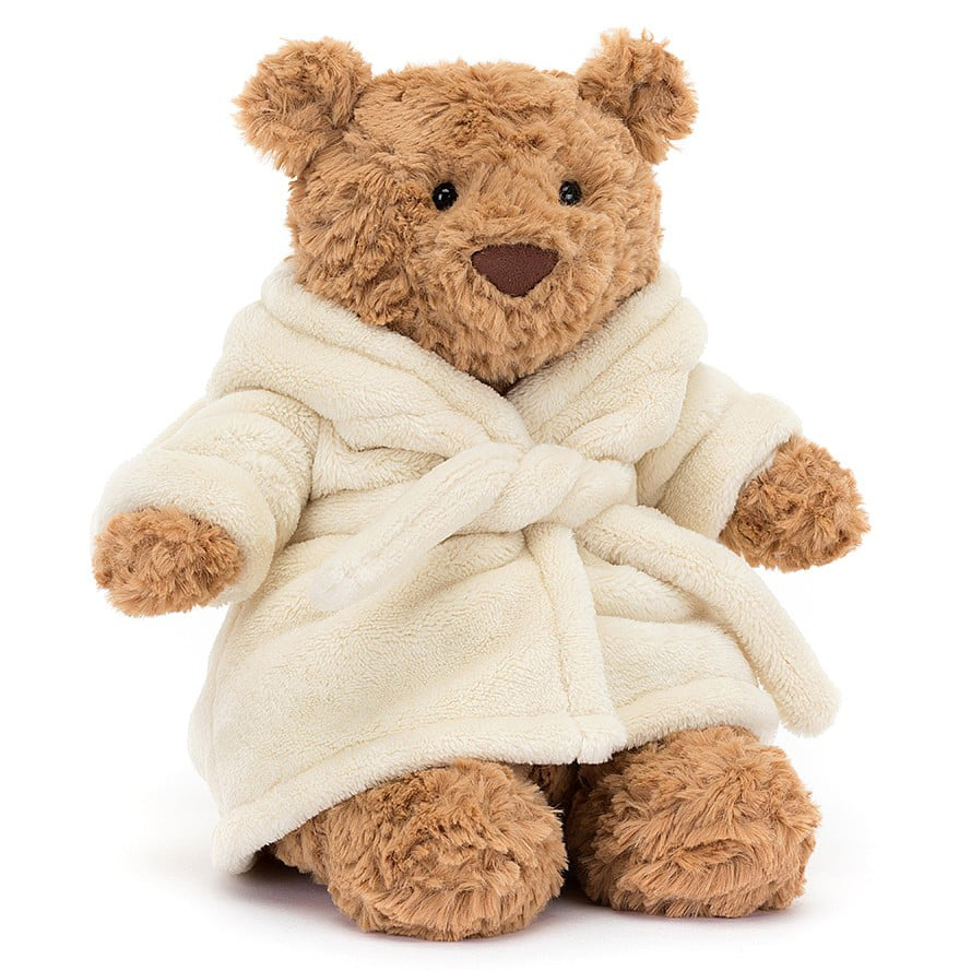 Jellycat Kuscheltier Bär Im Morgenmantel - Bartholomew Bear Bathrobe (Plüschtier) Jellycat Kuscheltier Bär Im Morgenmantel - Bartholomew Bear Bathrobe (Plüschtier) - Produktbild 4