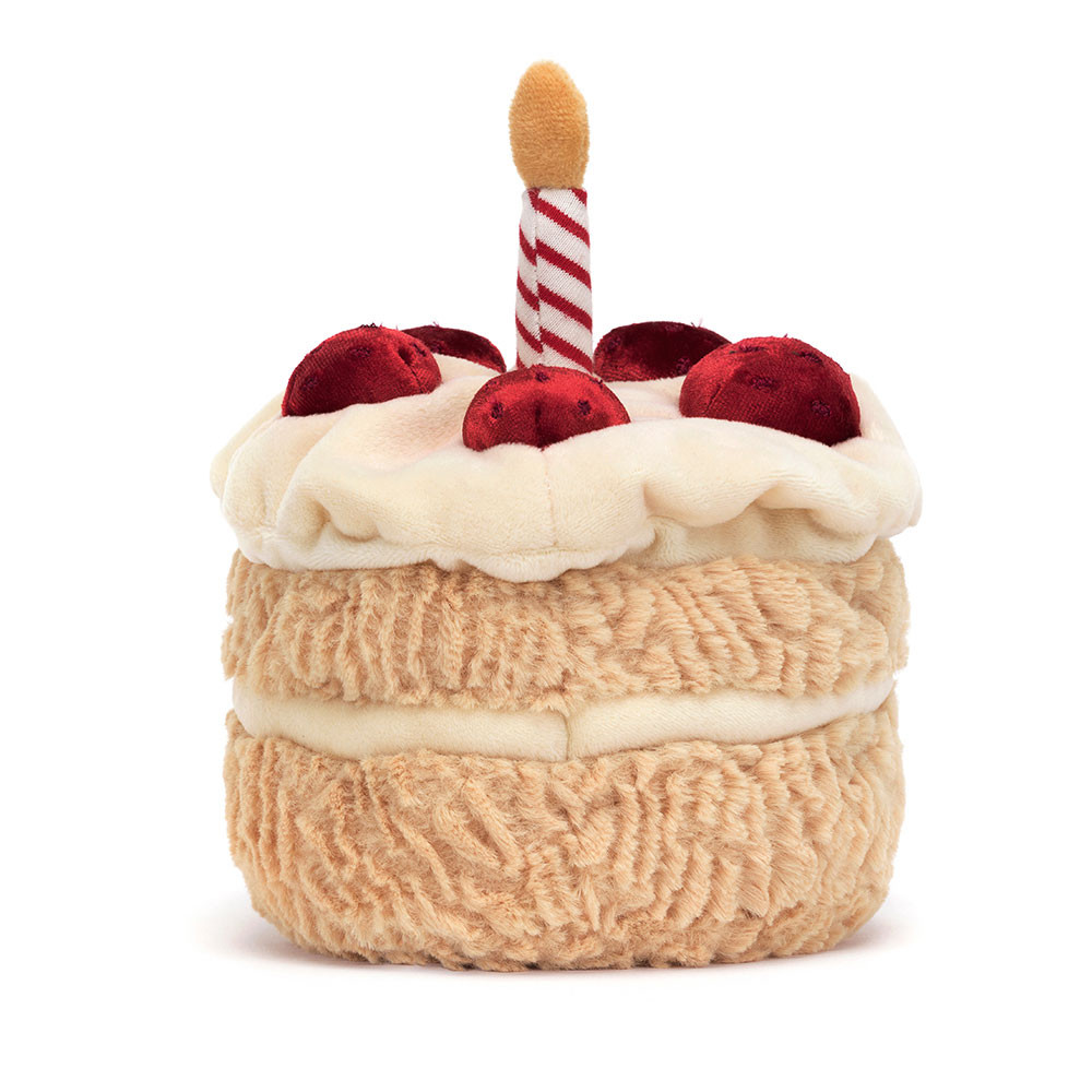 Jellycat Cuddly Toy Birthday Cake - Amuseables Birthday Cake (Plush Toy) Jellycat Cuddly Toy Birthday Cake - Amuseables Birthday Cake (Plush Toy) - Produktbild 3